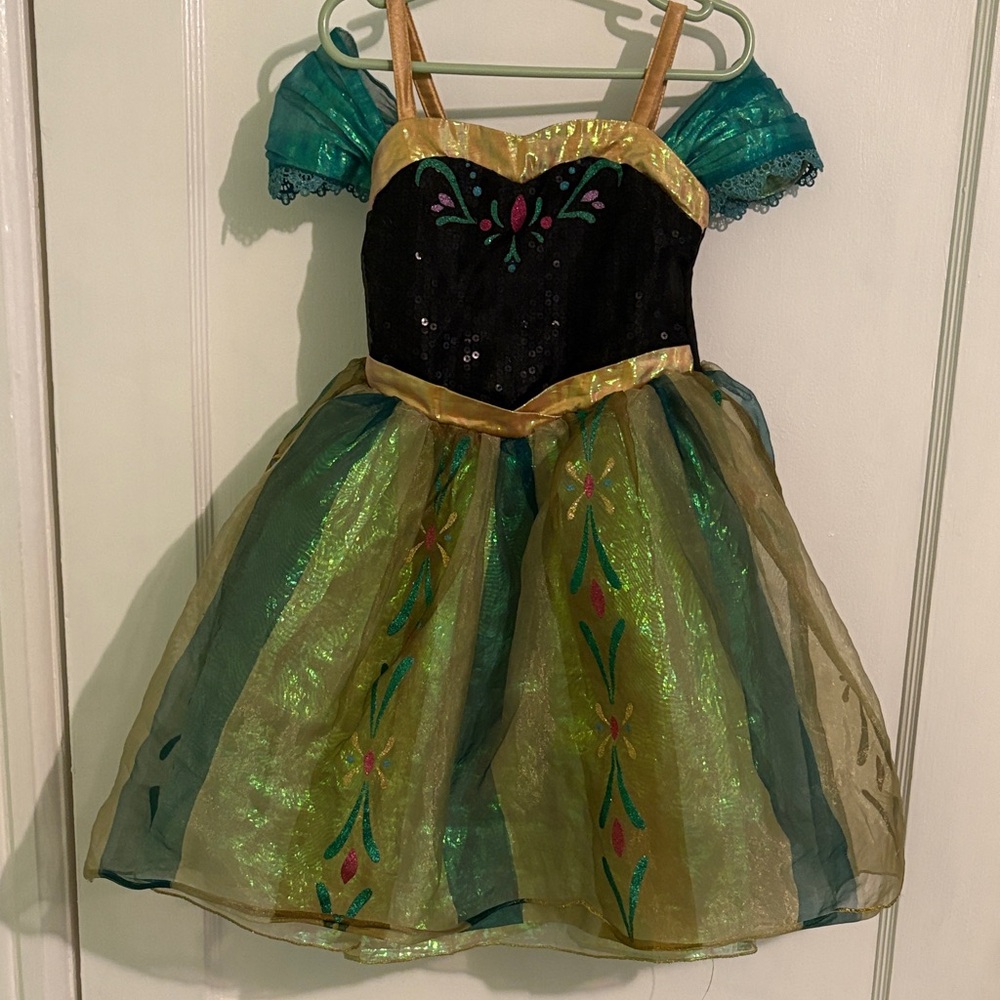 Disney Parks Anna Coronation Dress/Costume